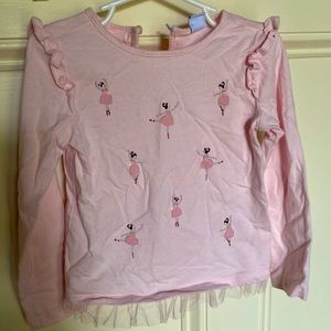Janie and Jack Ballet Tulle Top size 5
